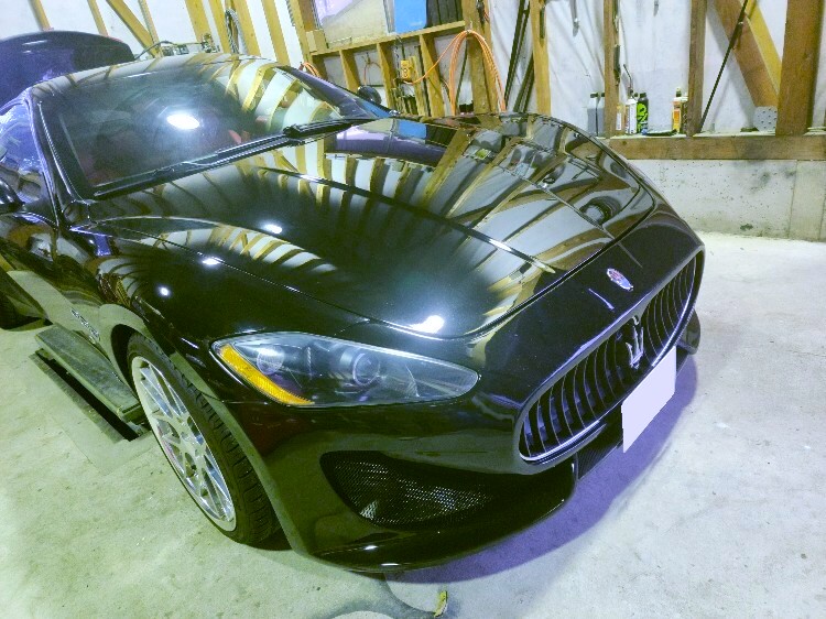 MASERATI エアサス化　※エアサスプロショップのうんちく付き(笑)