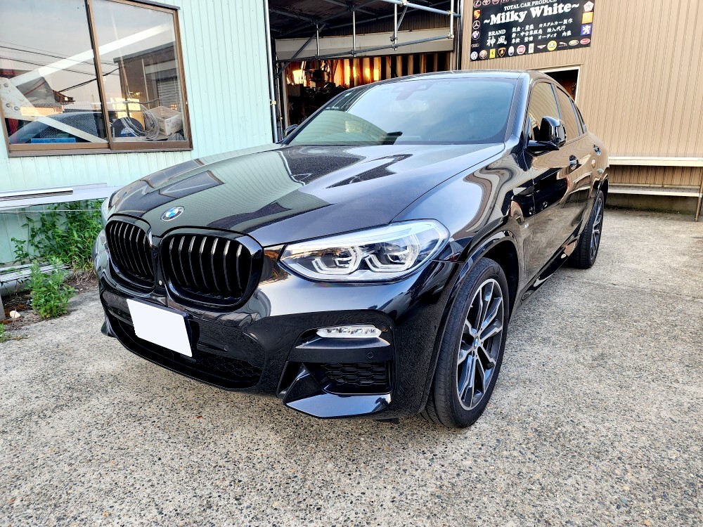 ＢＭＷ Ｘ４　神風ＶＯＣ　追加作業でワンオフ♪